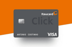 cartão de crédito Itaú click