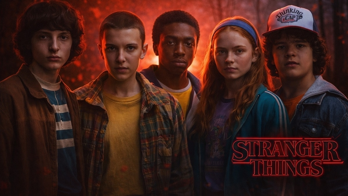 Elenco de Stranger Things associado às buscas pelo nome Nell Fisher
