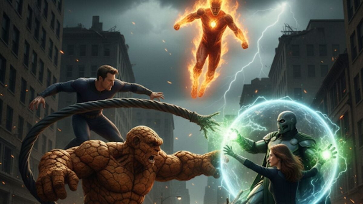 Quarteto Fantástico enfrenta Doutor Destino em cena épica de Vingadores Doomsday