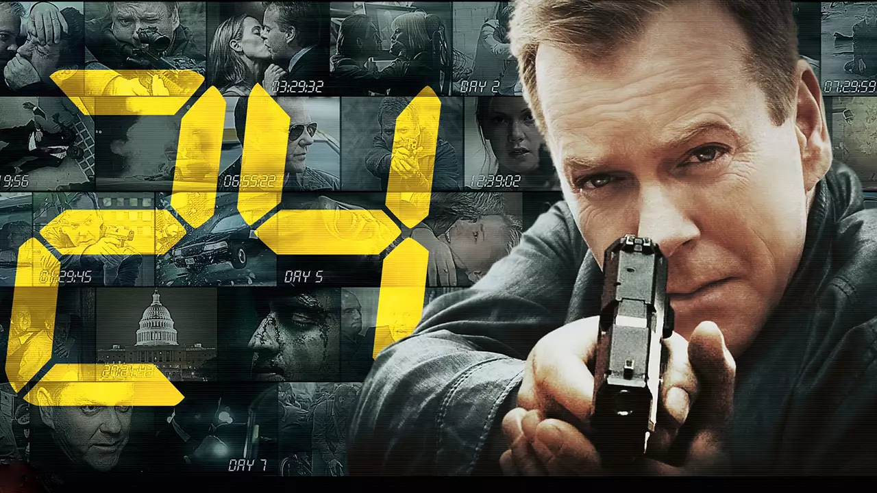 Jack Bauer personagem de Kiefer Sutherland na série 24 Horas