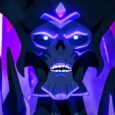 O sangue celestial de Pike é o trunfo final contra o Sussurrador na 5ª temporada Pike com aura de luz celestial brilhando ao seu redor, revelando seu poder divino em A Lenda de Vox Machina