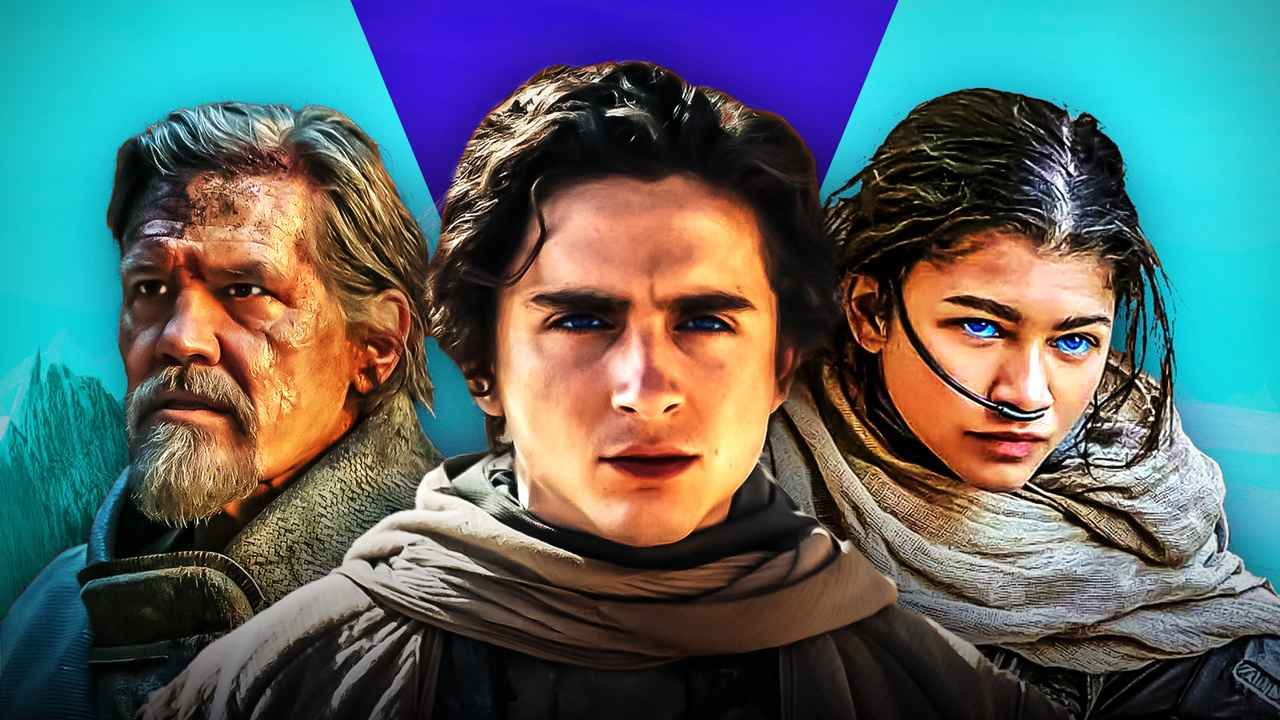Personagens de Duna Parte Três em cena épica do filme